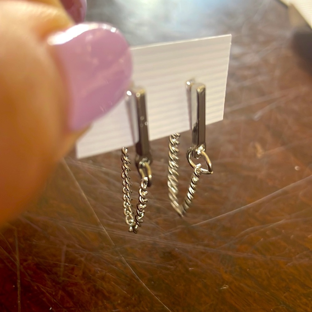 Double earrings